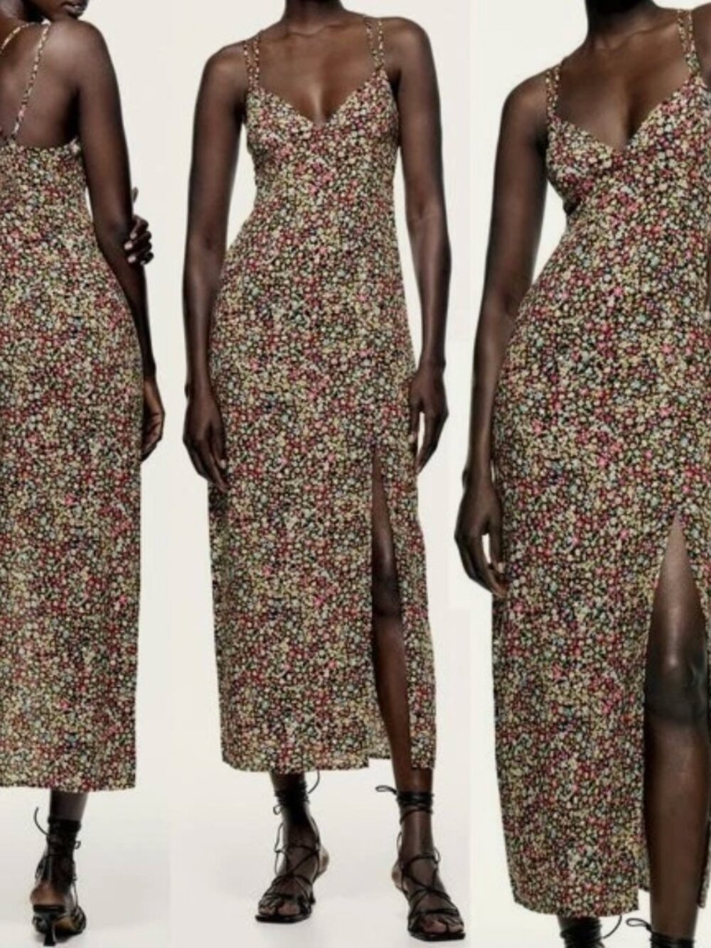 Zara Floral dress - M